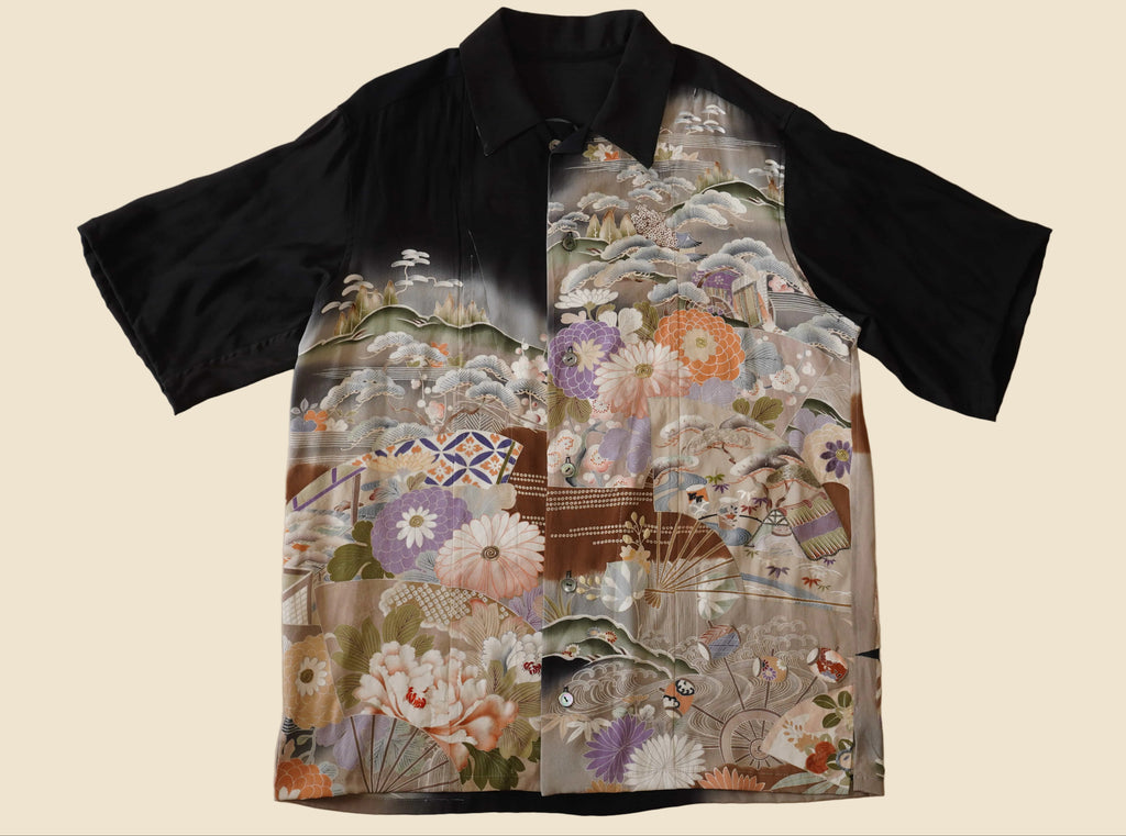 Kurotomesode Shirt - Yagi 3
