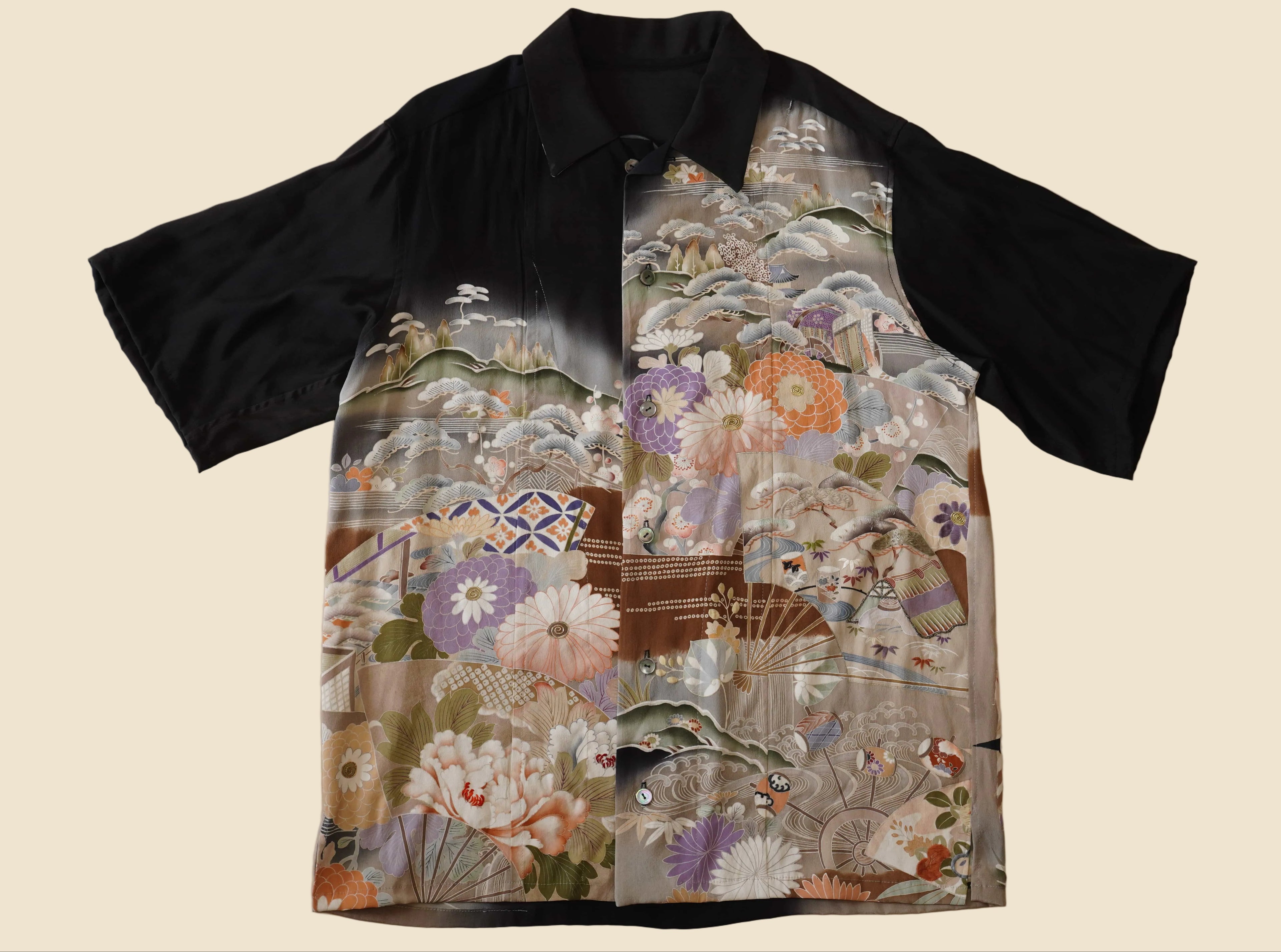 Kurotomesode Shirt - Yagi 3