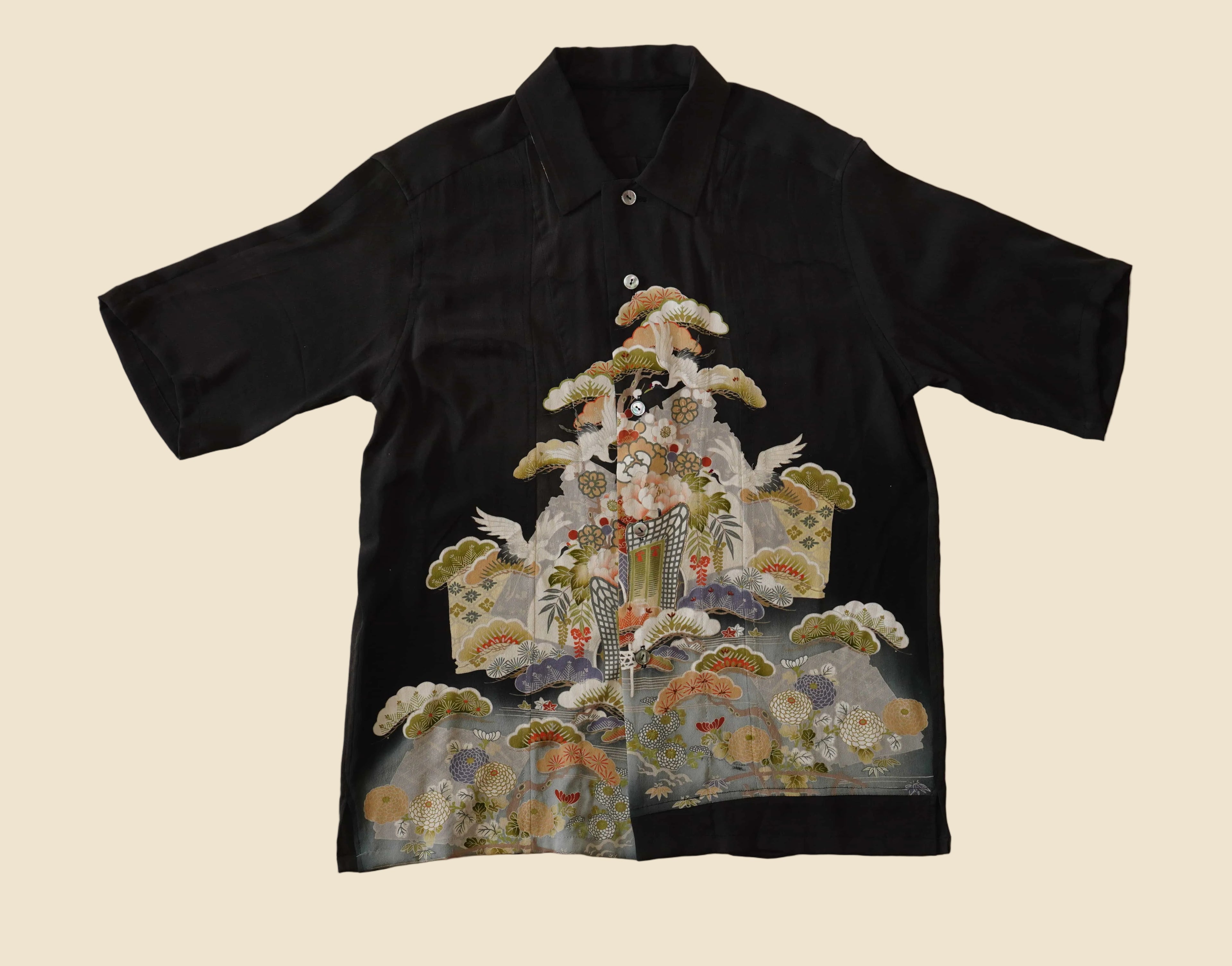Kurotomesode Shirt - Yagi 5