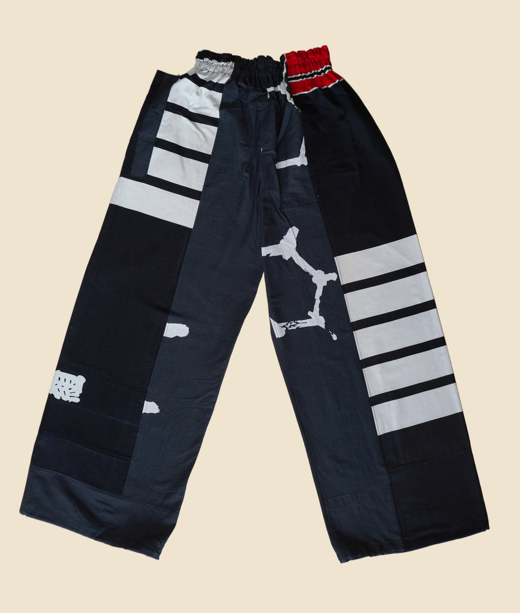 Hanten 半纏 Sashiko Pants