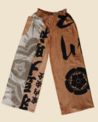 Kakishibu Split Shibori Pants