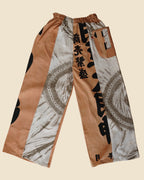 Kakishibu Split Shibori Pants