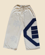 旗 Banner Pants Blue and White Sashiko