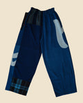 旗 Flag Remake Pants Blue Soft