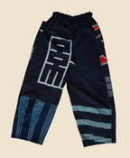 Hanten 半纏 Sashiko Pants