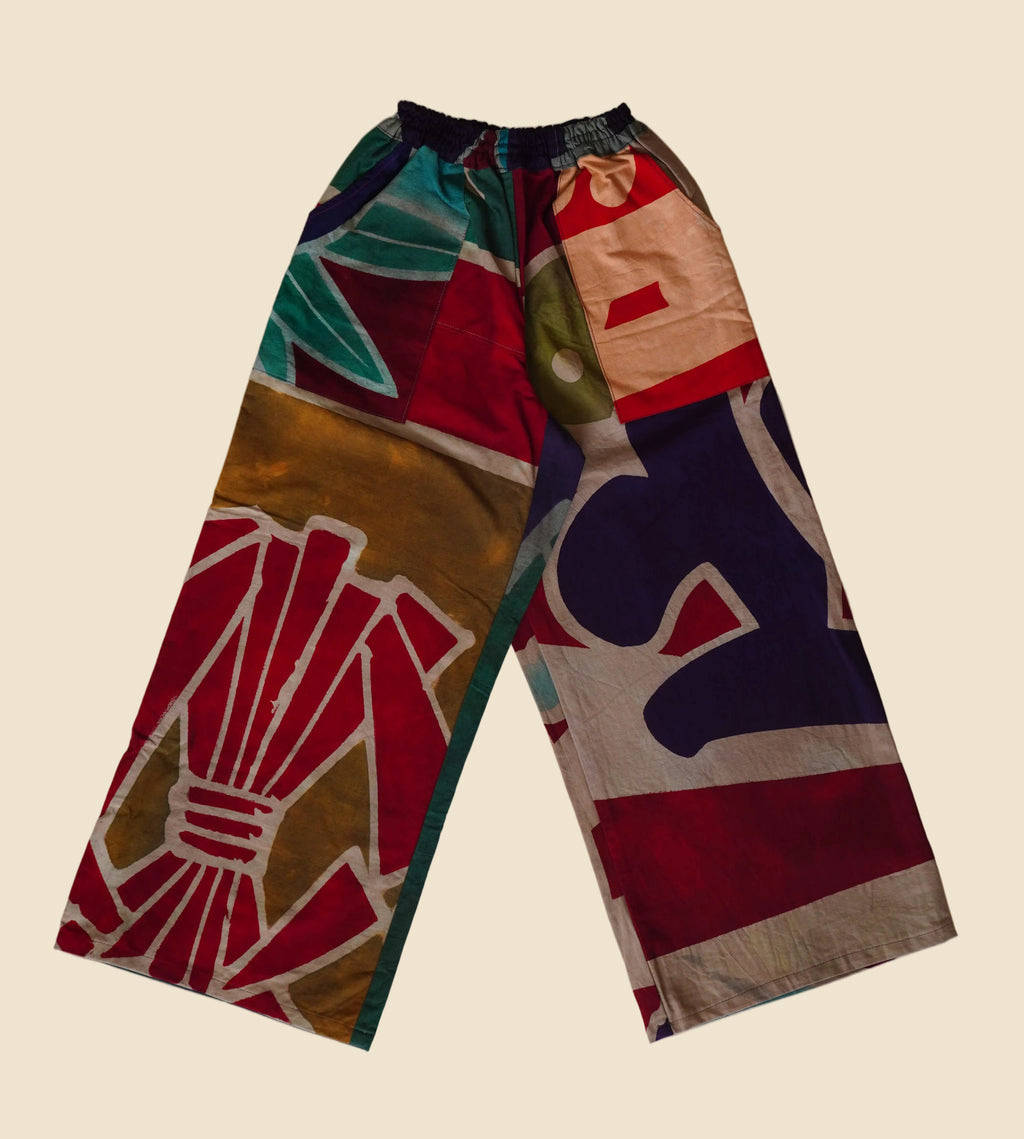 大漁旗　Fishing Flag Pants