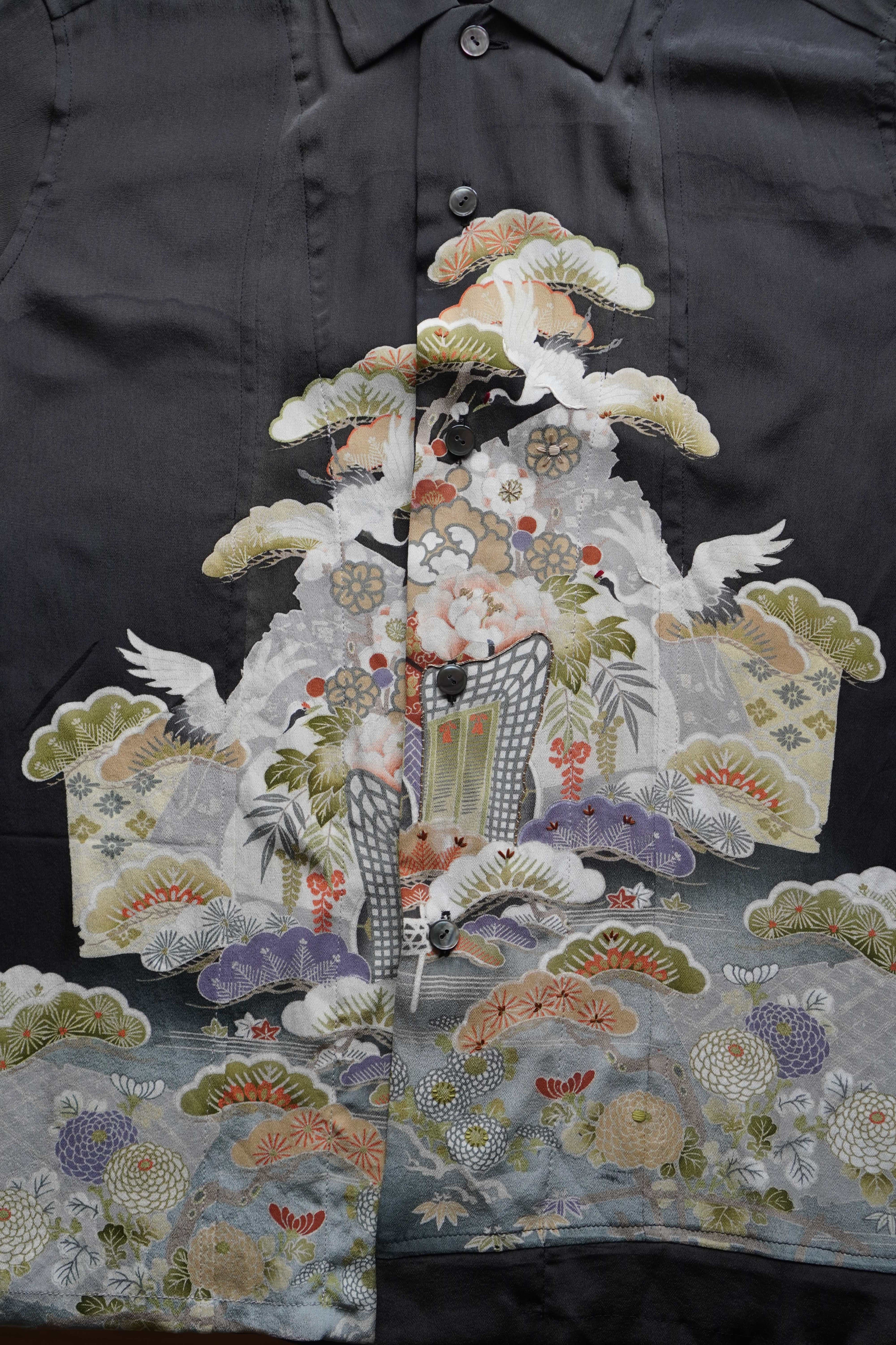 Kurotomesode Shirt - Yagi 5