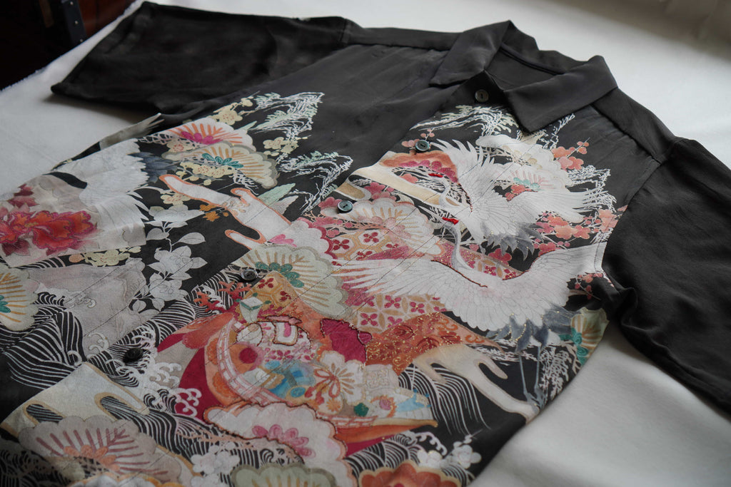 Kurotomesode Shirt - Yagi 4