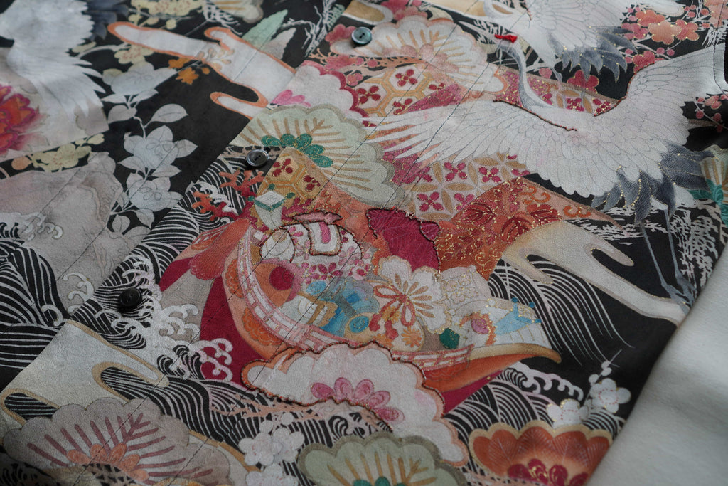 Kurotomesode Shirt - Yagi 4