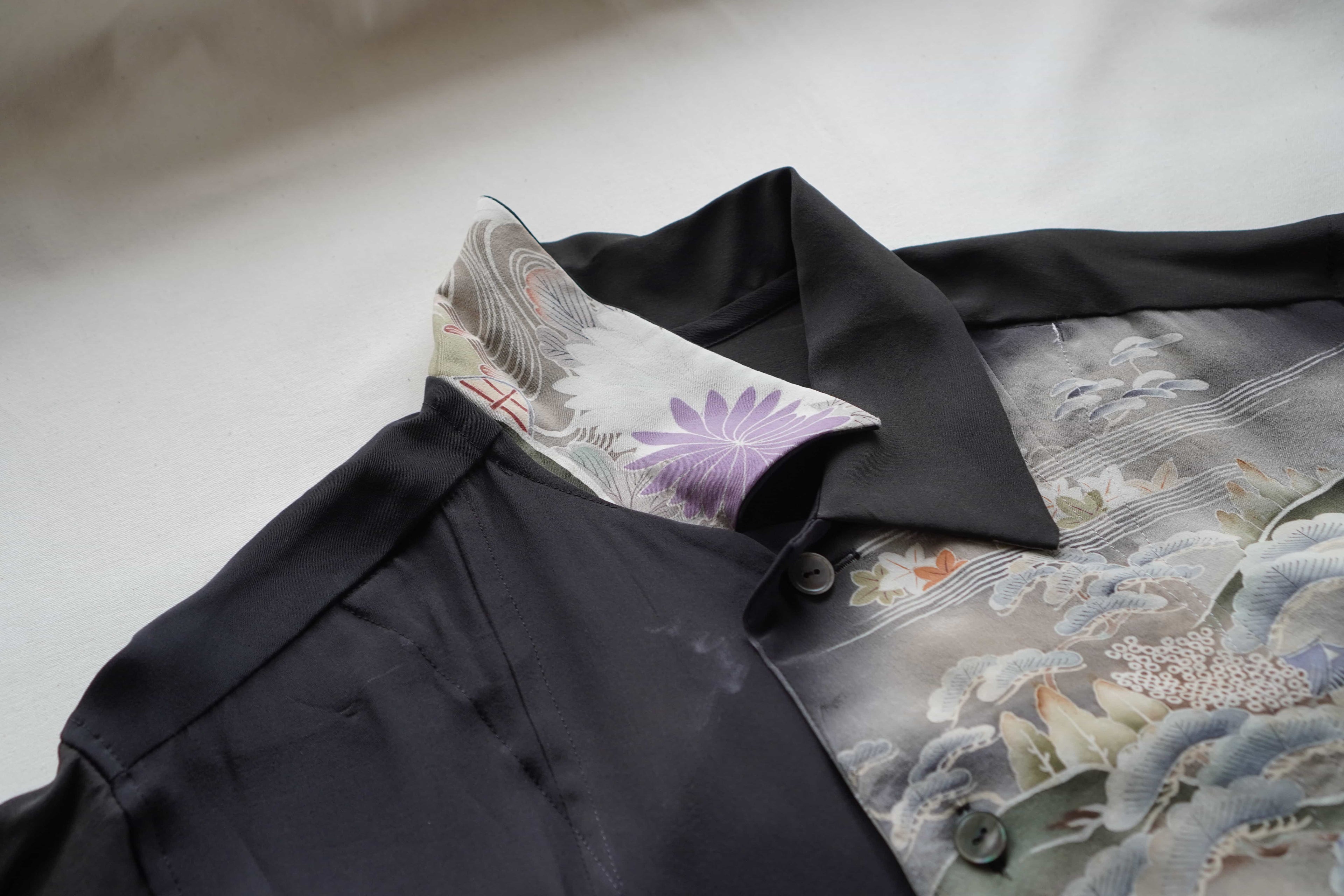 Kurotomesode Shirt - Yagi 3