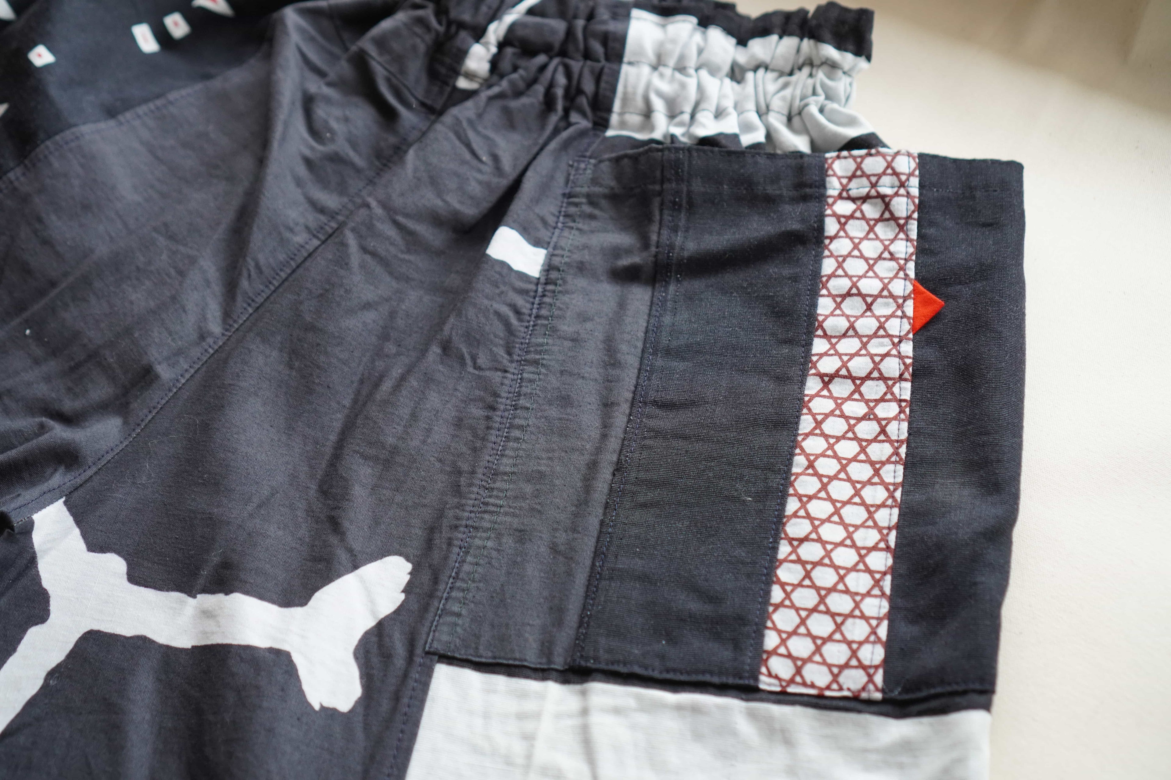 Hanten 半纏 Sashiko Pants