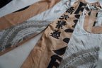 Kakishibu Split Shibori Pants
