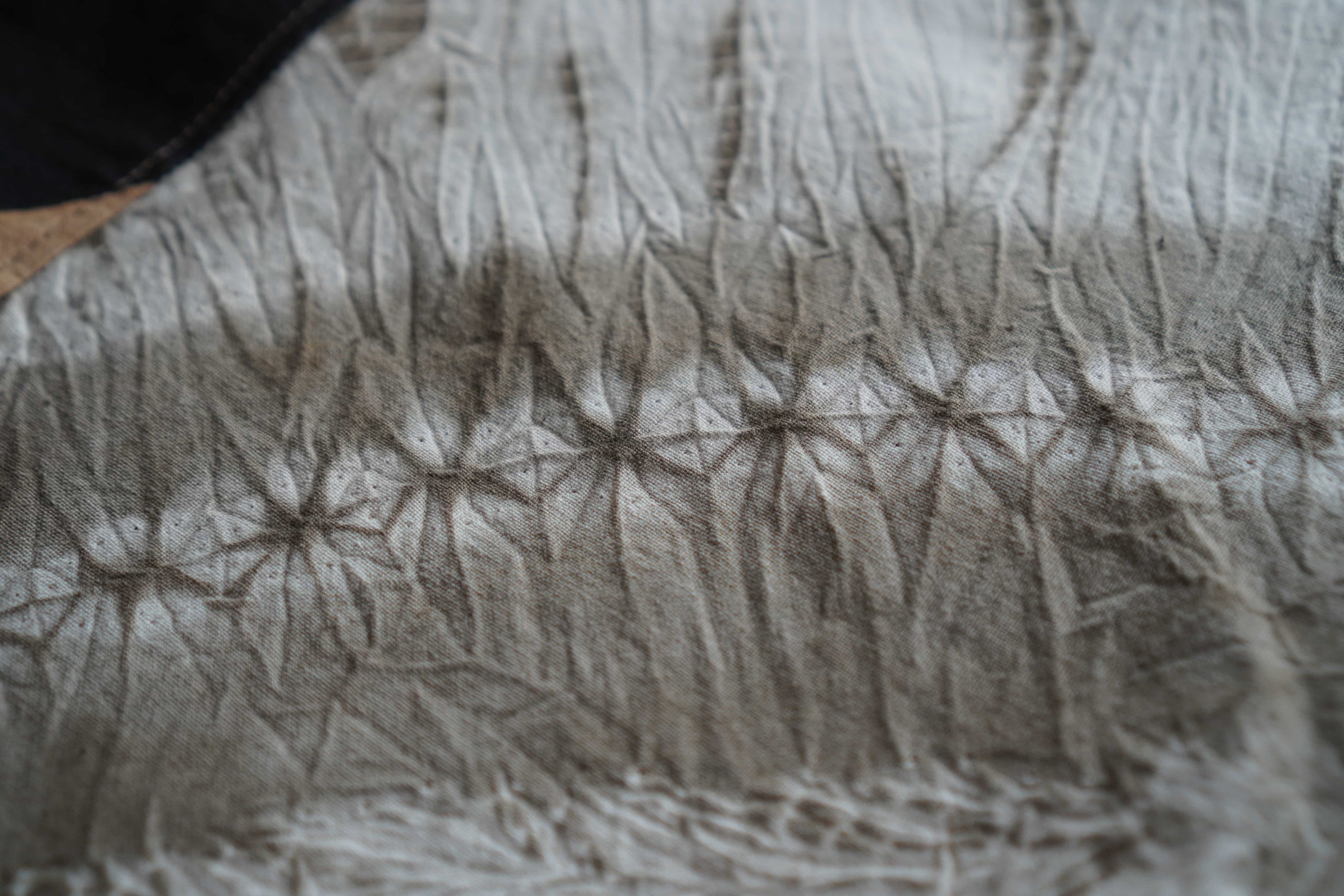 Kakishibu Split Shibori Pants