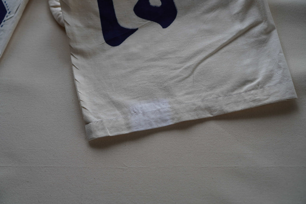旗 Banner Pants Blue and White Sashiko