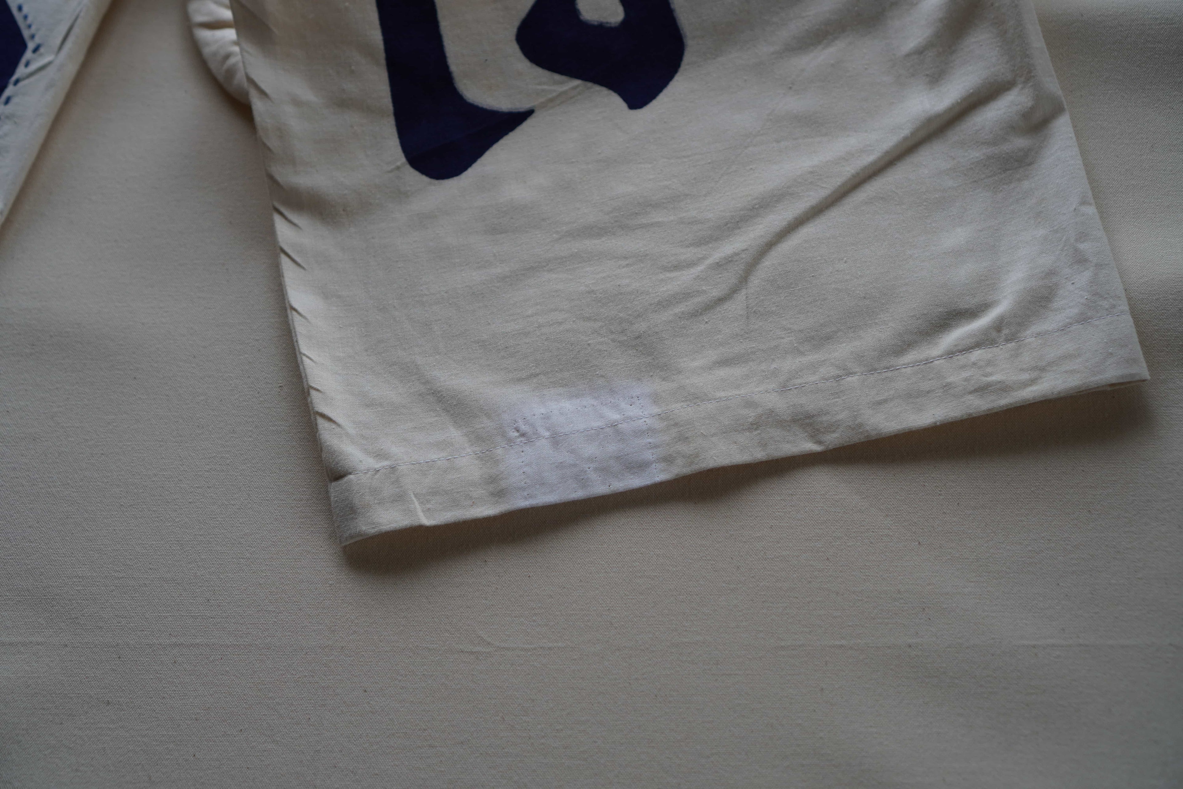 旗 Banner Pants Blue and White Sashiko
