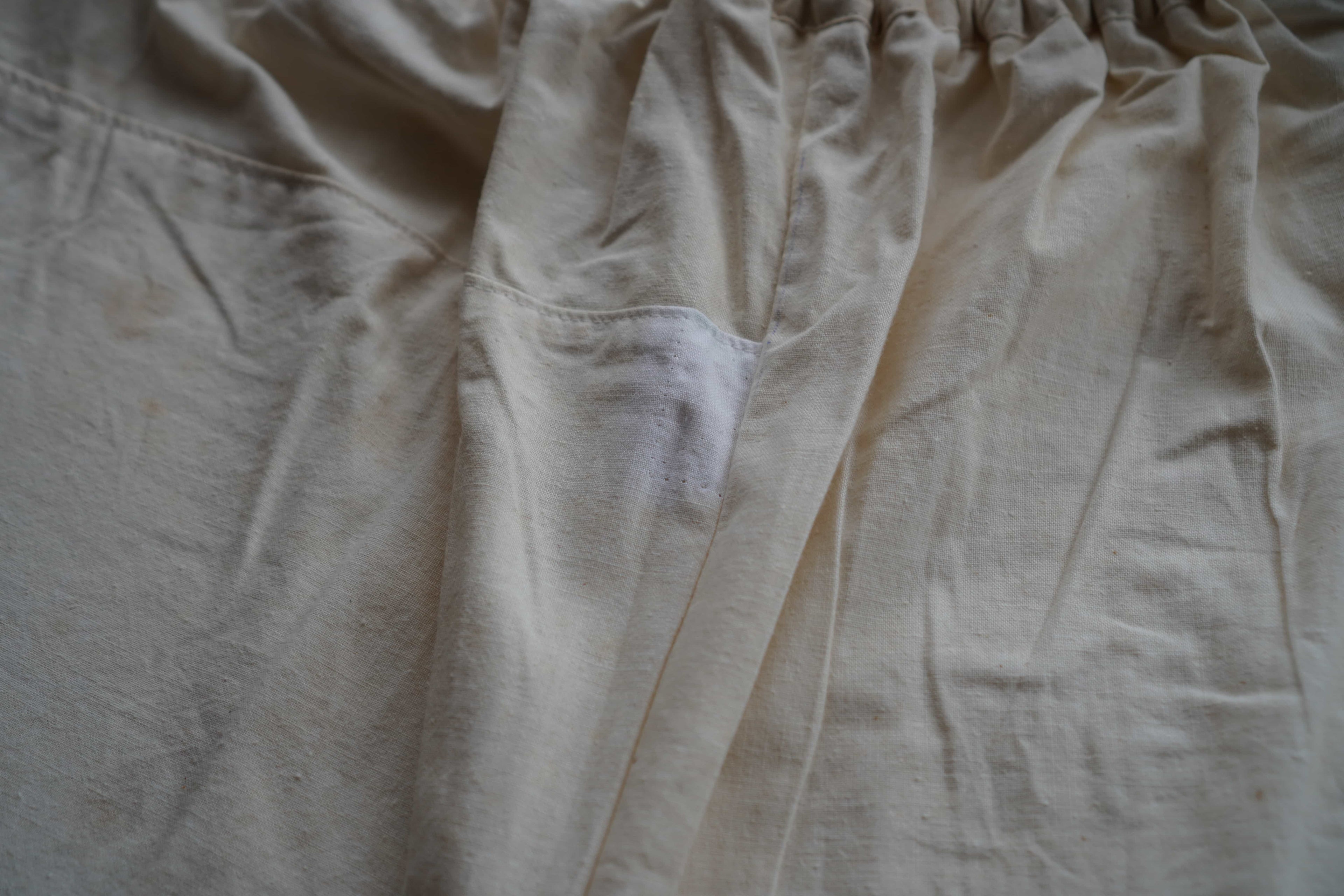 旗 Banner Pants Blue and White Sashiko