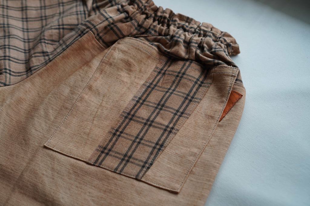 Kakishibu Pants Loose Weave
