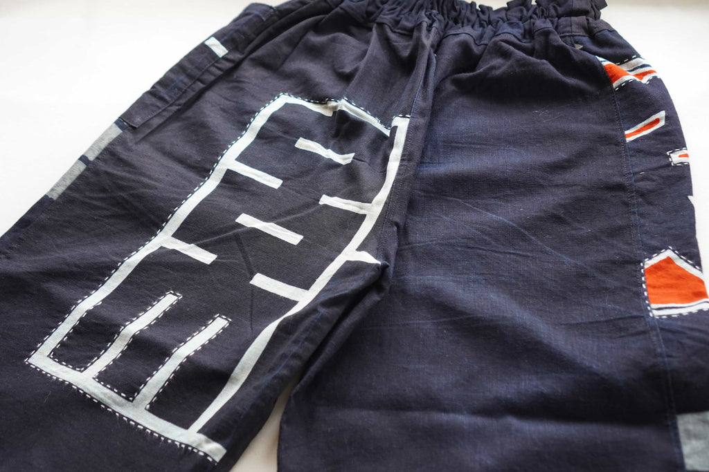Hanten 半纏 Sashiko Pants