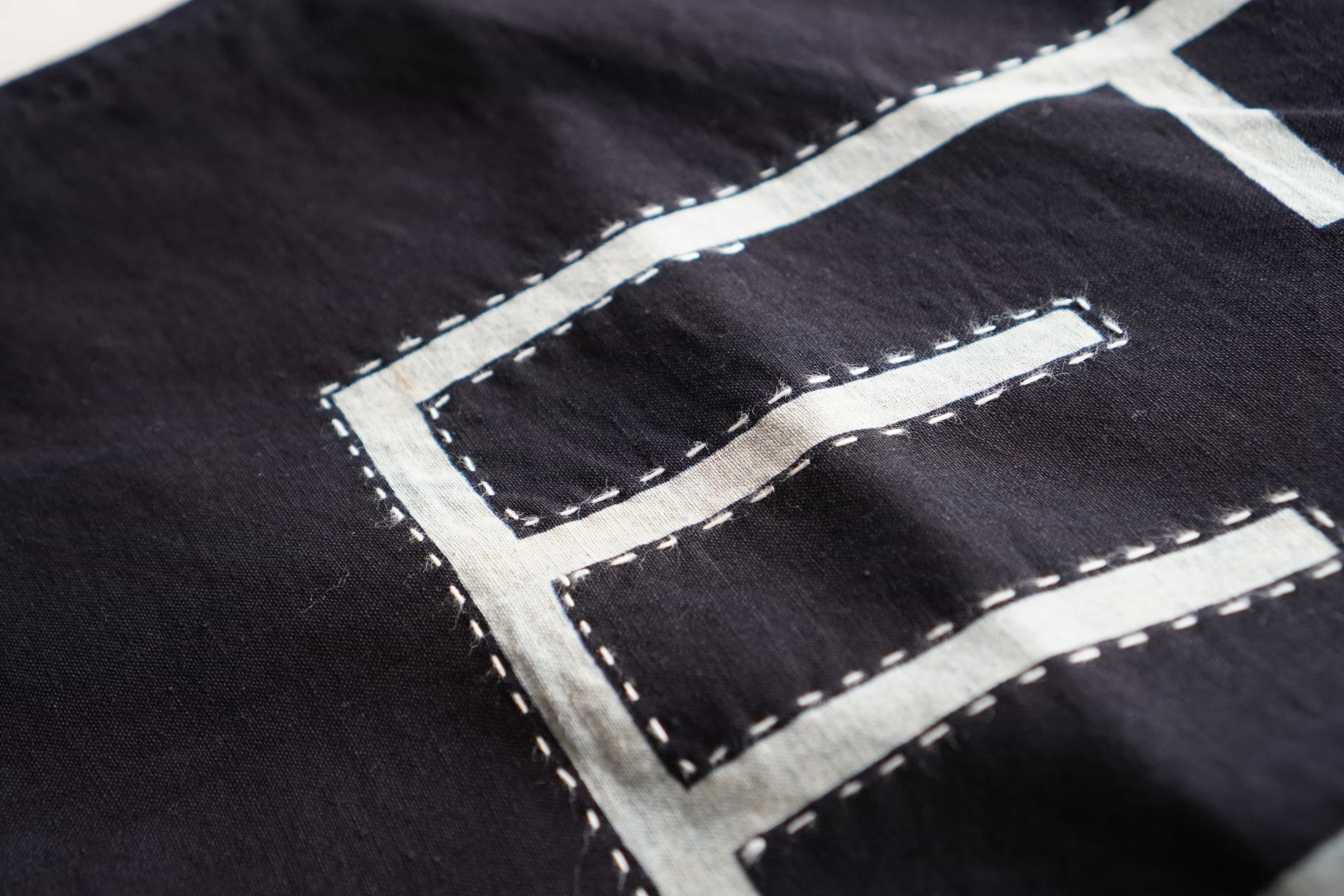Hanten 半纏 Sashiko Pants