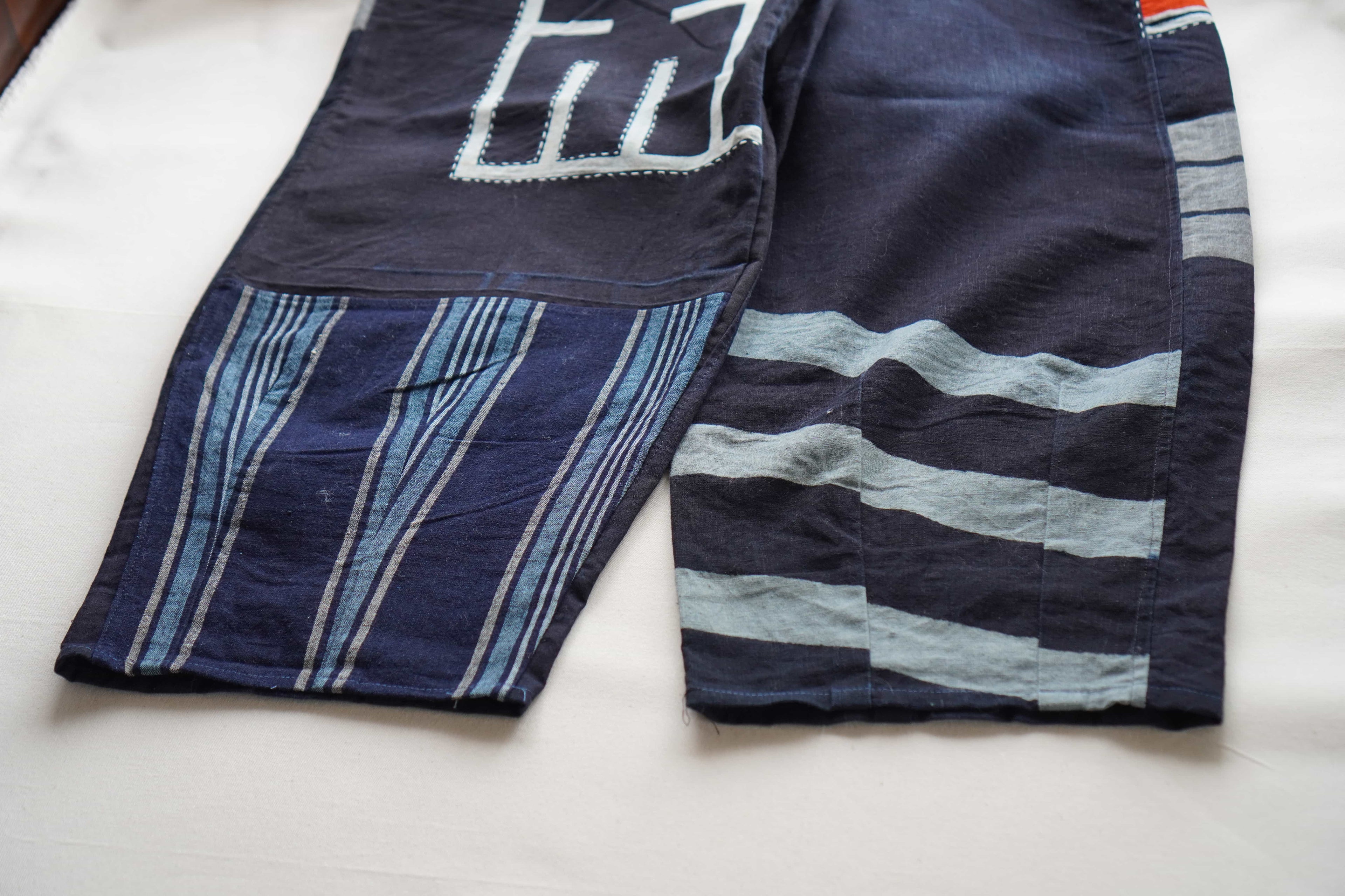 Hanten 半纏 Sashiko Pants