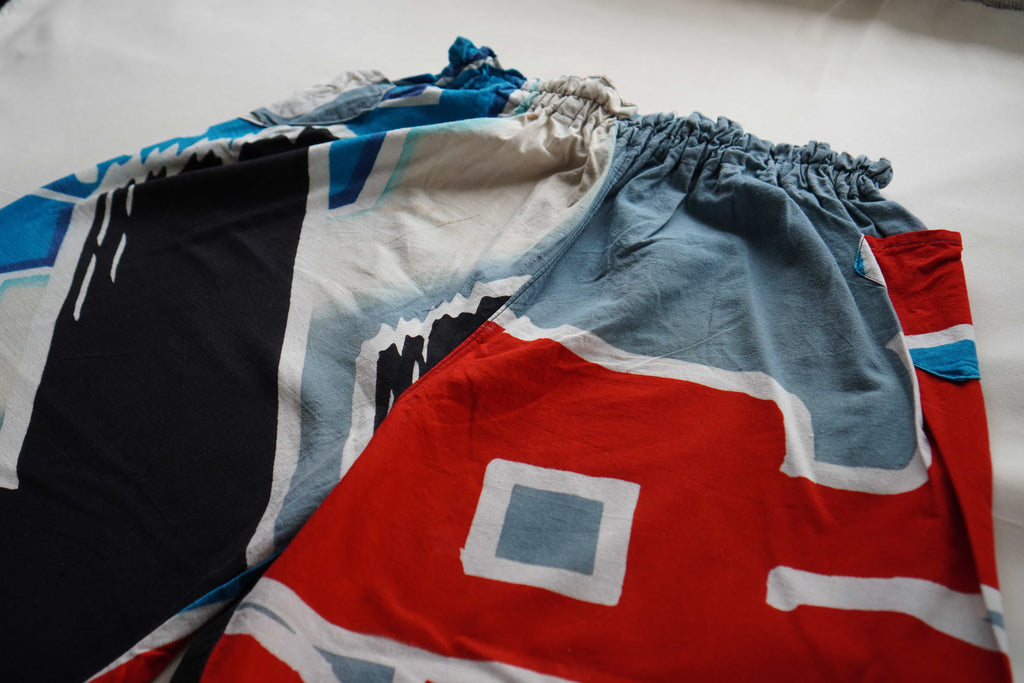大漁旗　Fishing Flag Pants