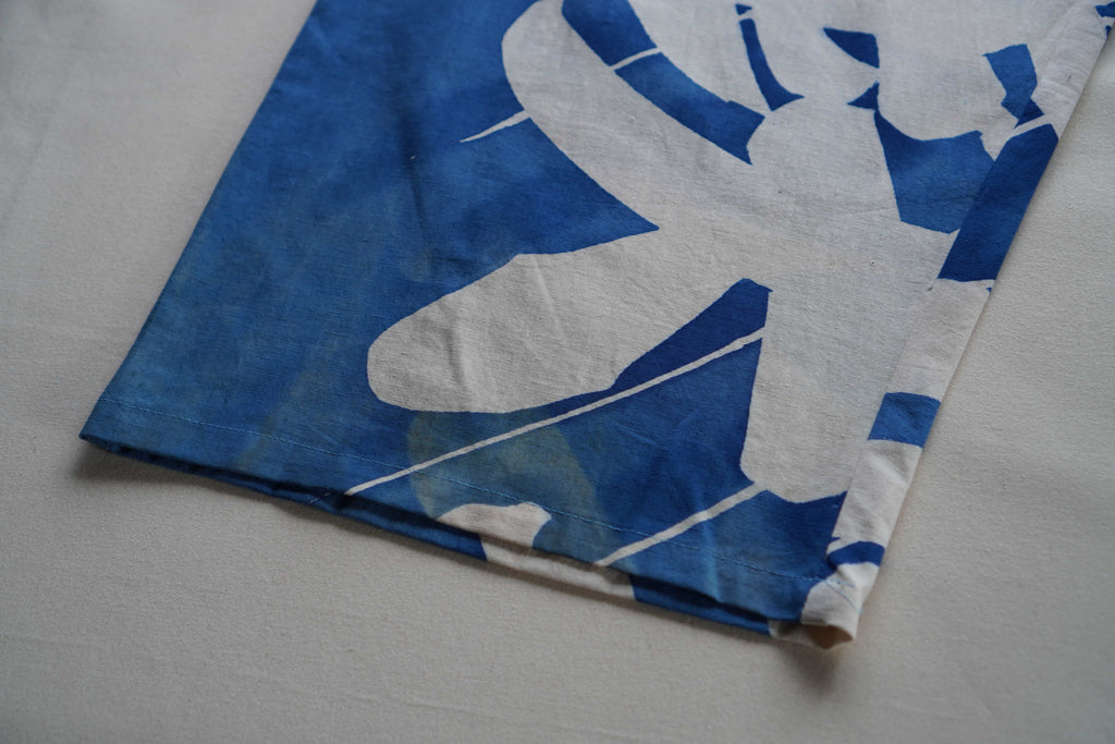 大漁旗　Fishing Flag Pants Light Blue