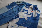 大漁旗　Fishing Flag Pants Light Blue